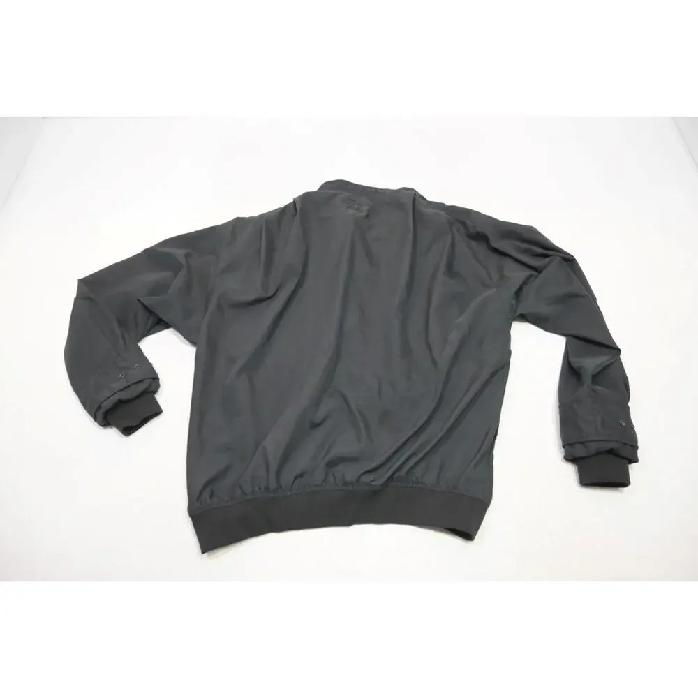 Zero Restriction Windbreaker Golf Jacket MADE IN USA Snap Neck Mens Sz Large‎ - Picture 12 of 13
